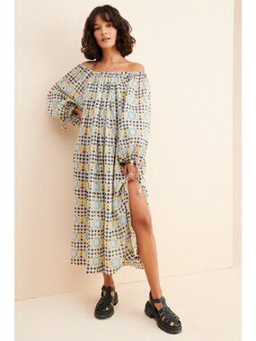 Innika Choo | Dresses | Innika Choo Green Gingham Tiered Dress | Poshmark